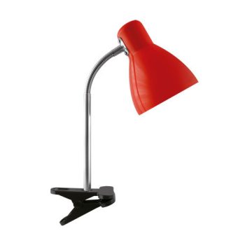 KATI asztali lámpa E27 RED CLIP