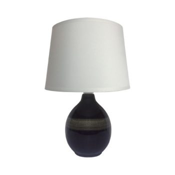 ROMA asztali lámpa E14 BLACK